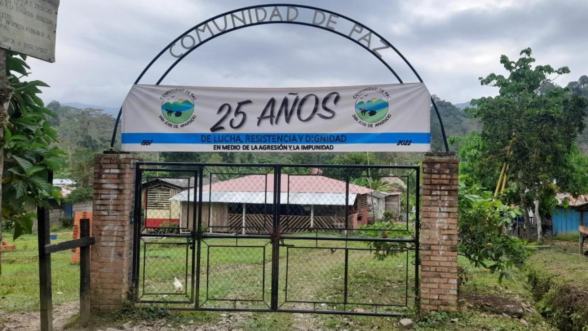 Comunidad de Paz de San José de Apartadó advierte que el Clan del Golfo actúa como Estado de facto en Urabá

 – Tinta clara