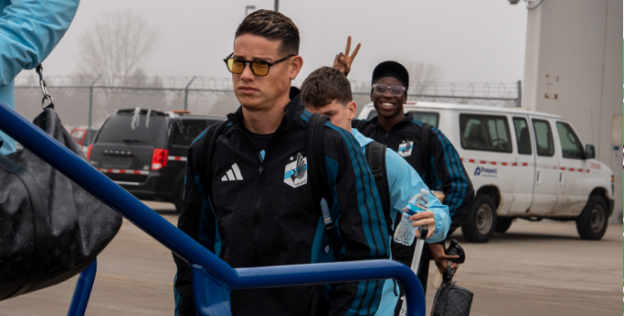 James Rodríguez asegura que debutará con Minnesota el domingo

 – Tinta clara