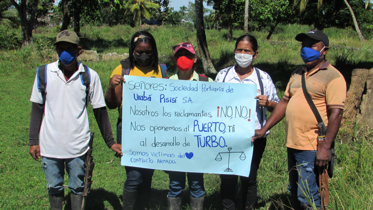 La millonaria multa que impuso el gobierno al megaproyecto portuario Turbo ‘Pisisí’, construido en tierras de víctimas del conflicto

 – Tinta clara