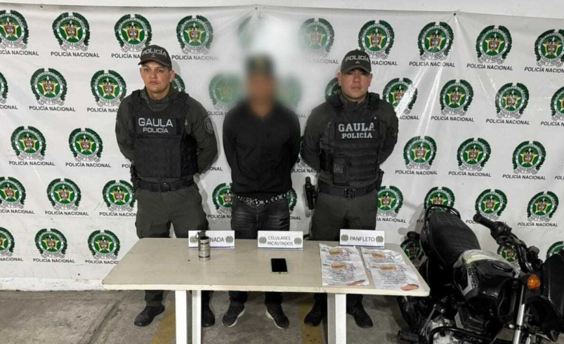 Son más de 70 capturados este año por extorsión

 – Tinta clara