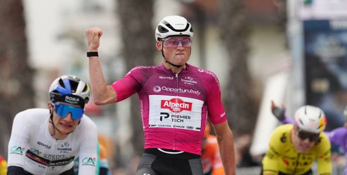 Van der Poel gana la etapa 4 de la Tirreno-Adriático

 – Tinta clara