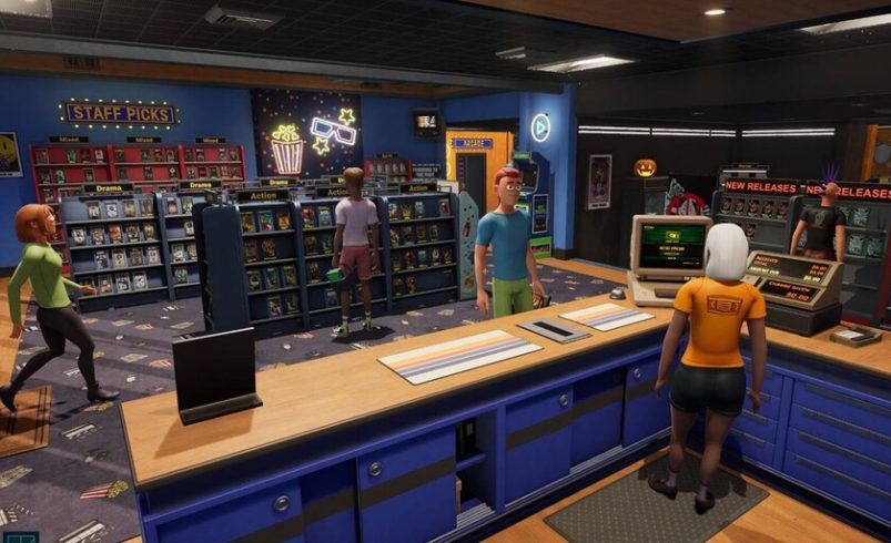 Simuladores de gestión de videoclubs y reparación de videojuegos.

 – Tinta clara