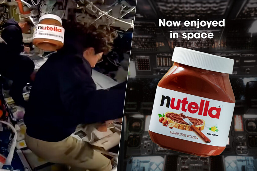 Un frasco de Nutella se coló en la transmisión en vivo de Artemis II desde Orion, por lo que muchos pensaron lo mismo: publicidad encubierta

 – Tinta clara