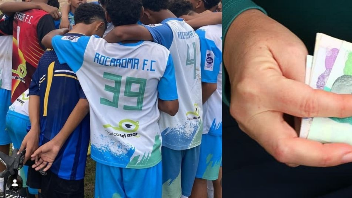 Desapareció con $30 millones de pesos de padres e hijos para un torneo de fútbol en Medellín

 – Tinta clara