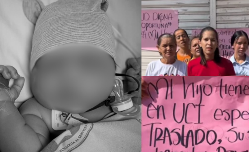 Murió en Cartagena Isaías David, el bebé que esperó casi 50 días para ser operado del corazón; su madre había tenido que protestar por el traslado

 – Tinta clara