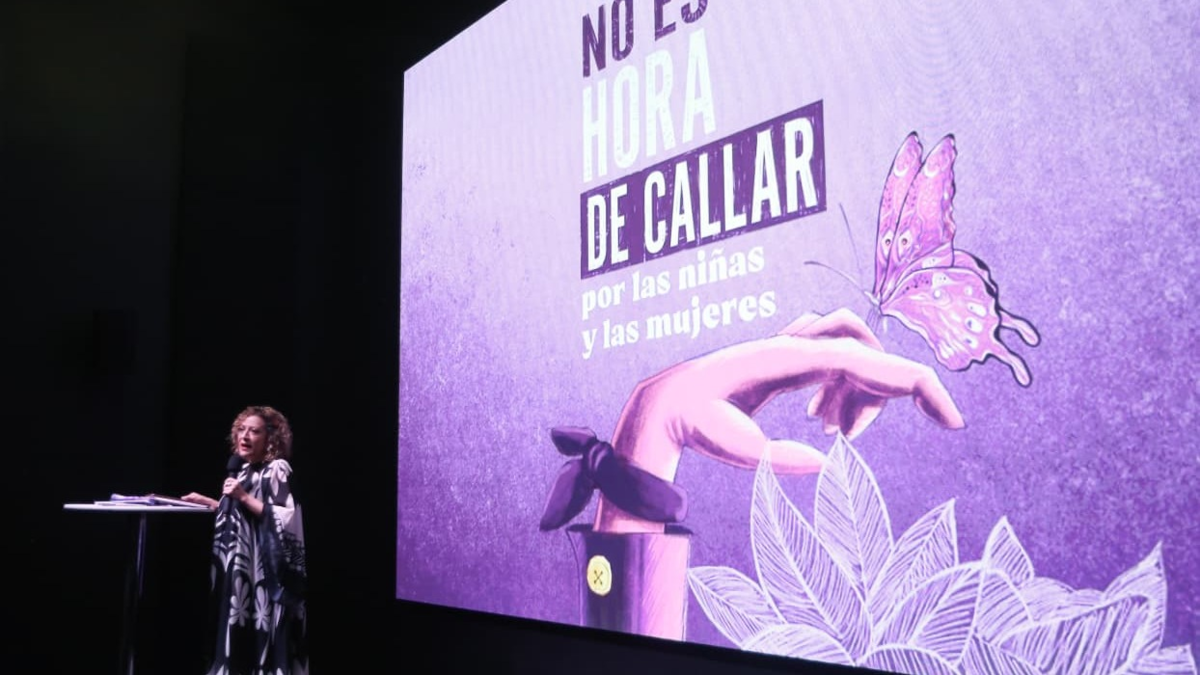 Jineth Bedoya en la inauguración del Centro de Investigación y Memoria No Es Hora de Callar

 – Tinta clara