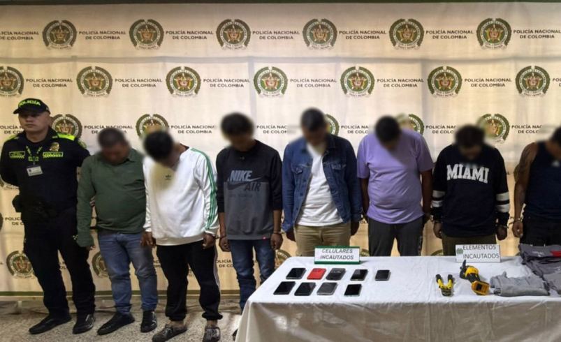 Pandilla captura robo de infraestructura de telecomunicaciones Antioquia 2026

 – Tinta clara